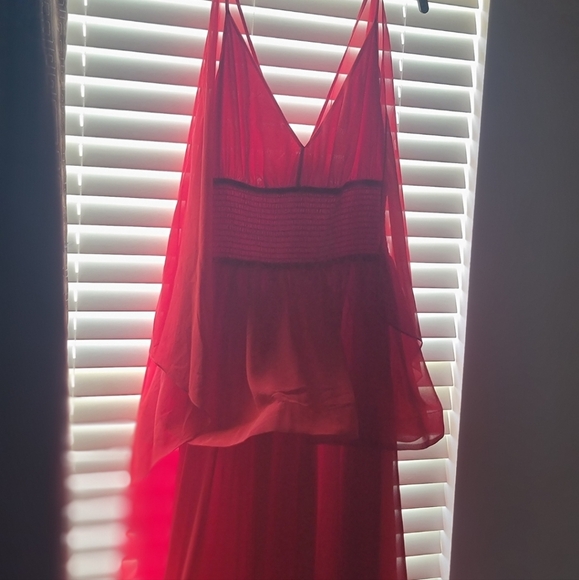 BCBGMaxAzria Rosana Peplum Maxi Gown. SIZE XL NEW WITH TAGS. - Picture 3 of 5